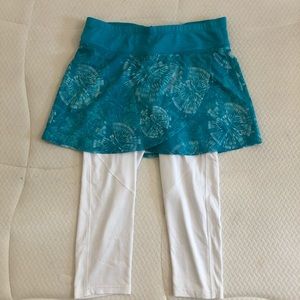 SkirtSports convert to skirt blue and white